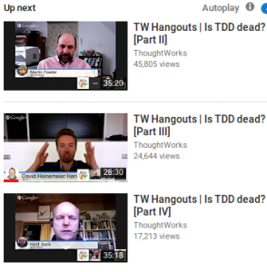 Is TDD Dead Discussion