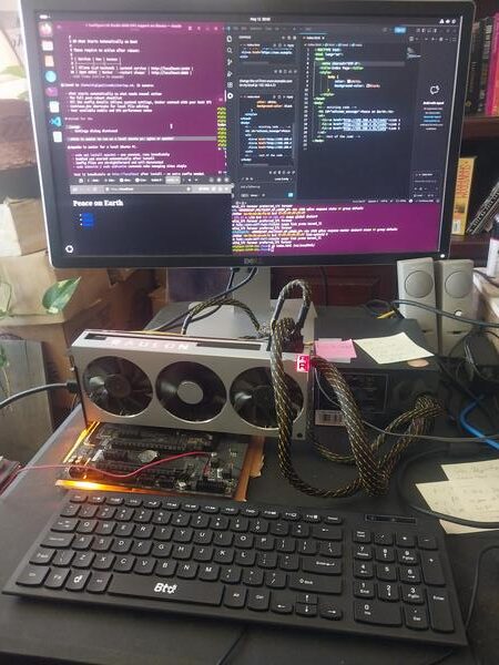local big GPU card running AI